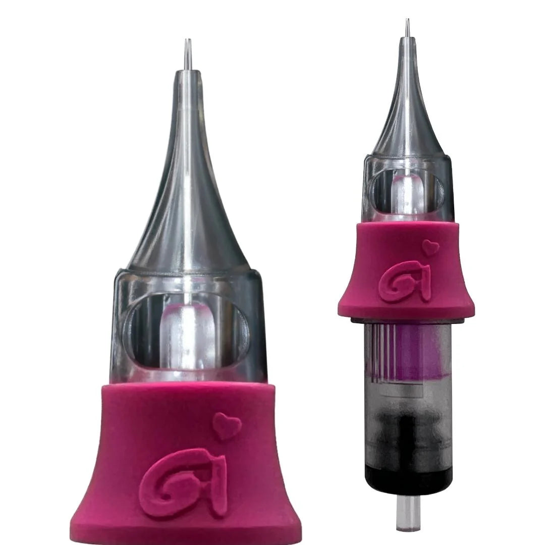 OMG Needles- 3 Round Shader (.25mm/ #8 )- Box of 20