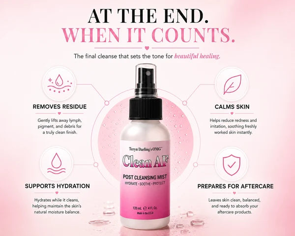 OMG Clean AF: The PMU Cleansing Spray (formerly Tea Tree)