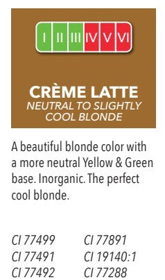Li Pigments Aqua - Creme Latte Brow Pigment, 15ml