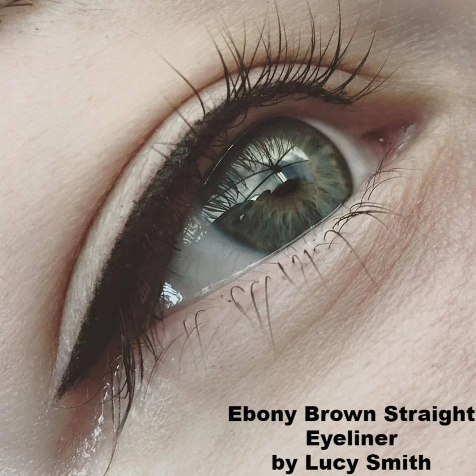 Li Pigments Aqua- Ebony Brown Brow Pigment, 15ml