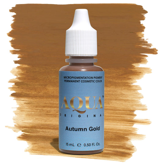 Li Pigments Aqua- Autumn Gold Brow Pigment, 15 ml