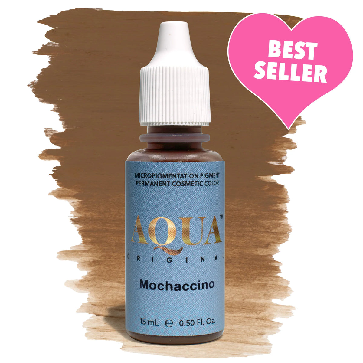 LI Pigments Aqua- Mochaccino Brow Pigment, 15 ml