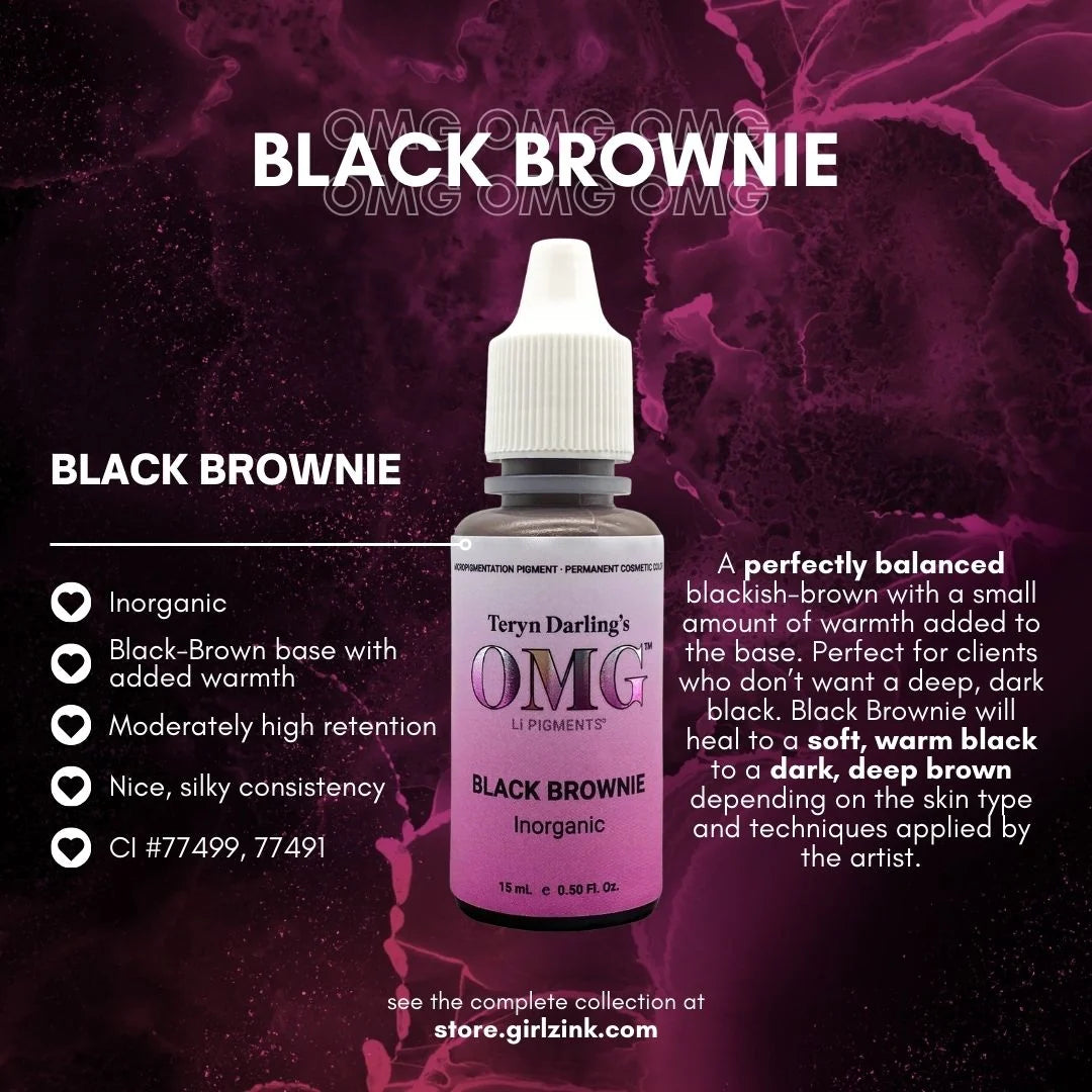 OMG Black Brownie Eyeliner Pigment
