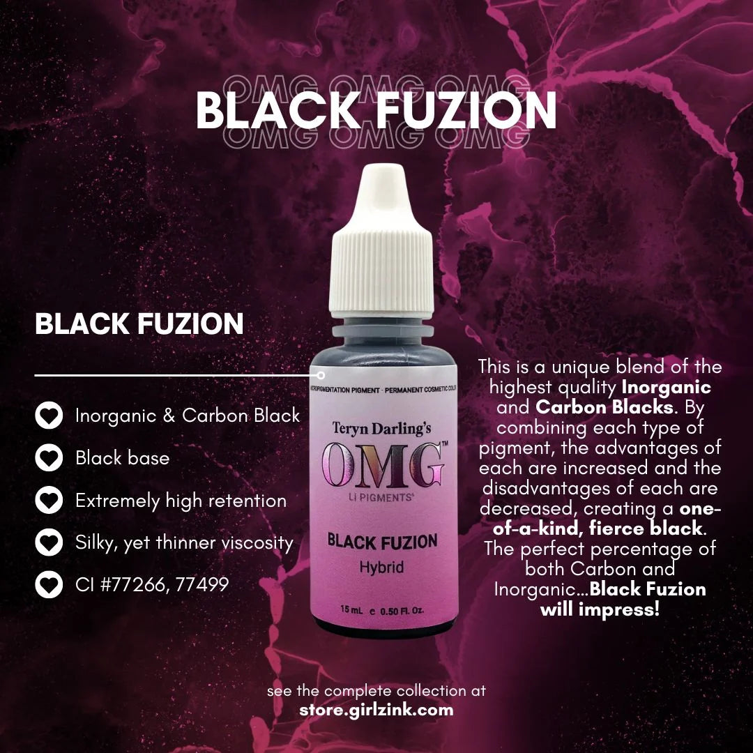 OMG Black Fuzion Eyeliner Pigment