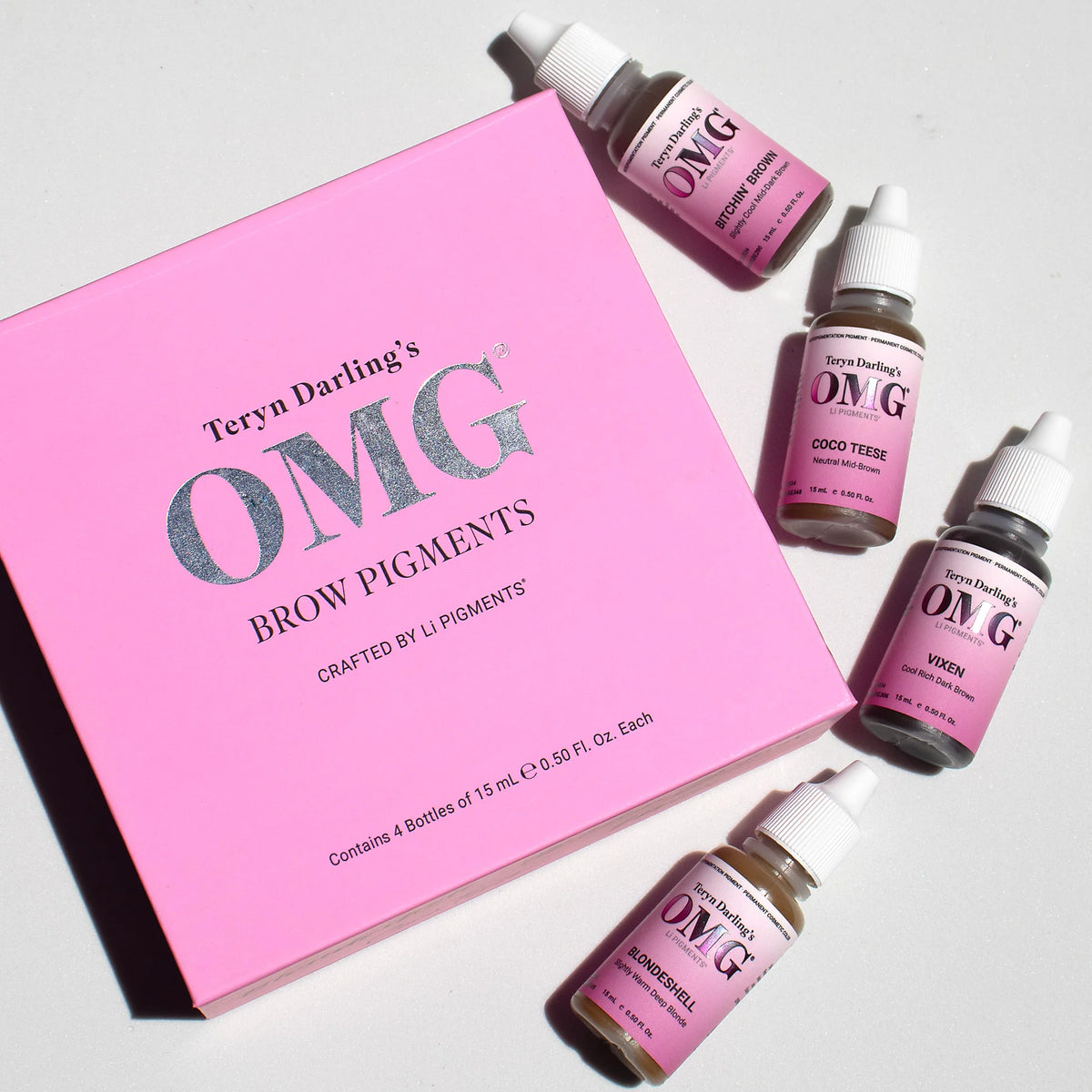 OMG Brow Pigment Set