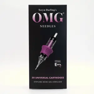 OMG Needles- 5 Round Shader (.25mm / #8)- Box of 20